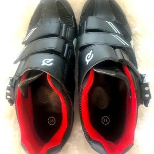 Peloton cycling shoes: size 38 (women’s 7)